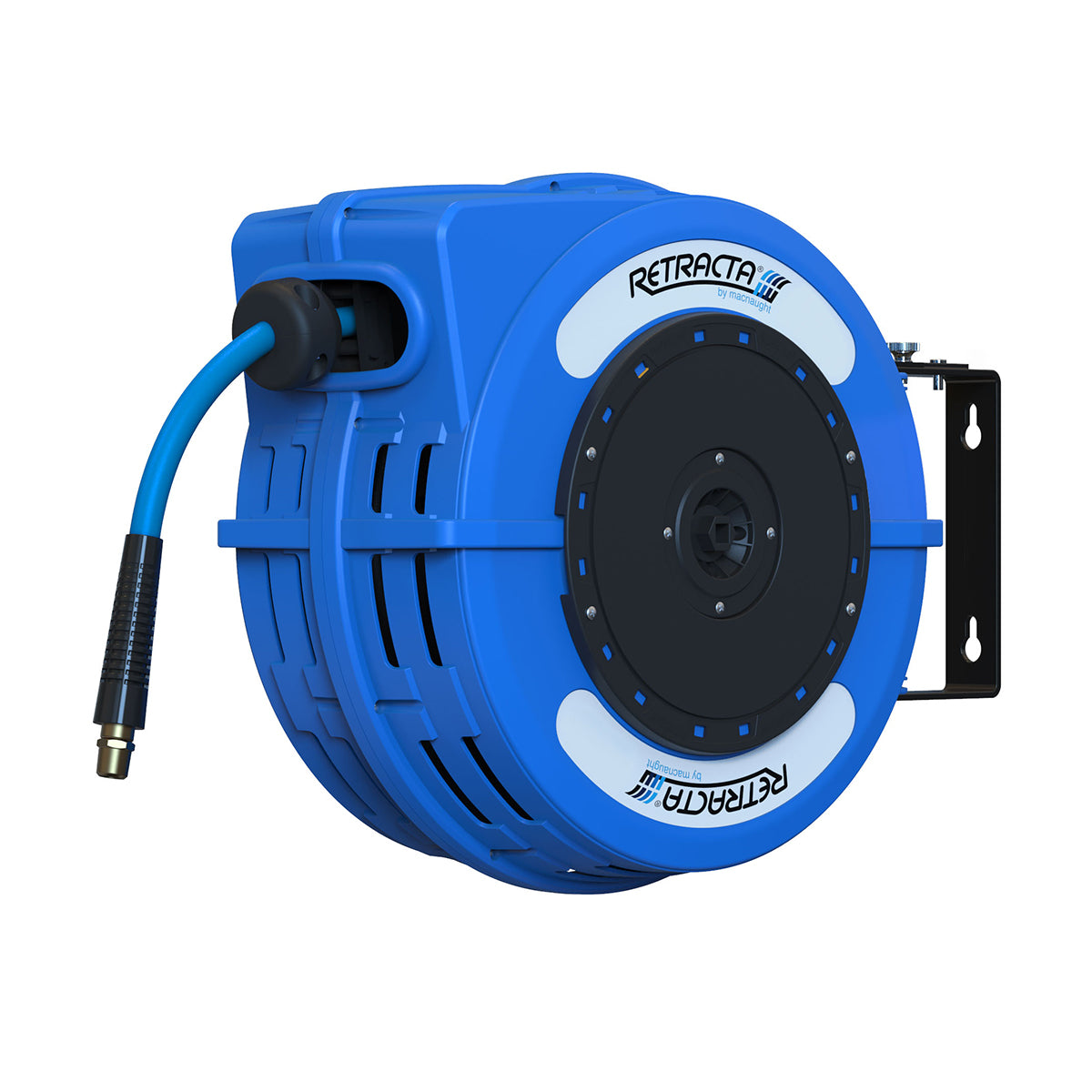 Retractable Hose Reel for Grease with 1/4” x 50 ft Hose | Macnaught USA 2819