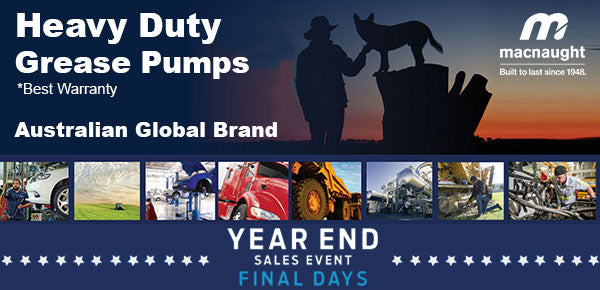 Macnaught USA’s Air Operated Grease Pumps: Best in the Industry with Unmatched Warranty