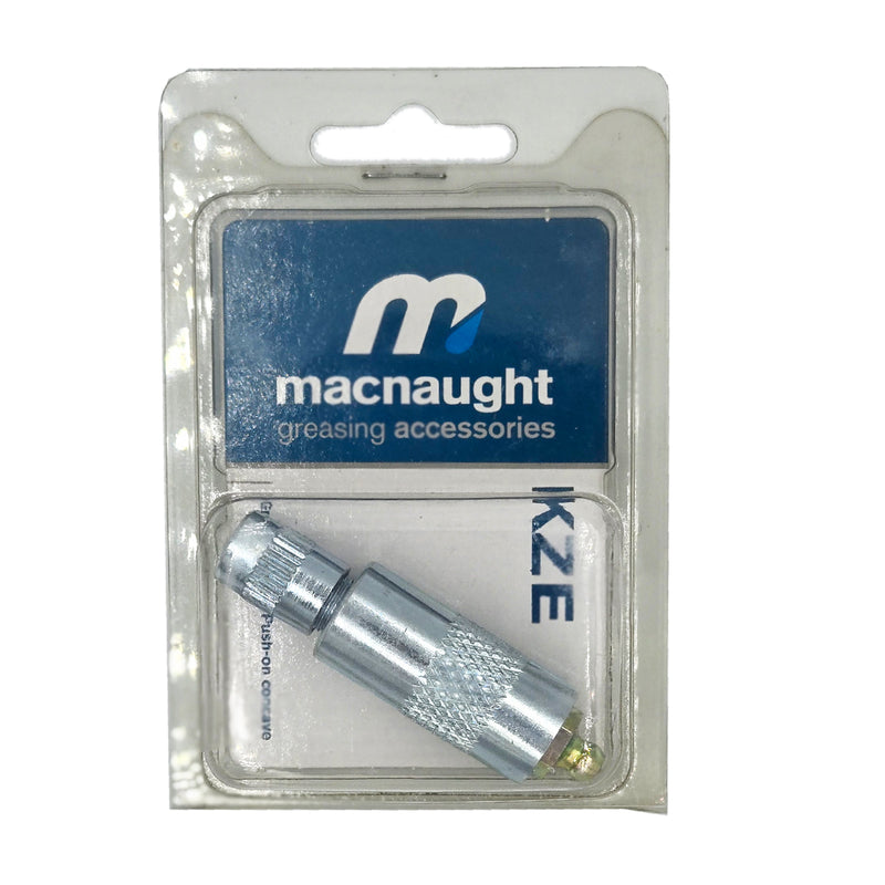 Macnaught Push-on concave grease coupler - PN